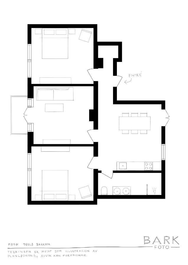 Odda Panorama Apartment Bagian luar foto